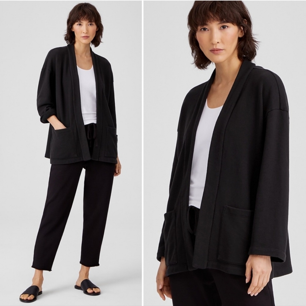 NWT Eileen Fisher Shawl Collar Jacket